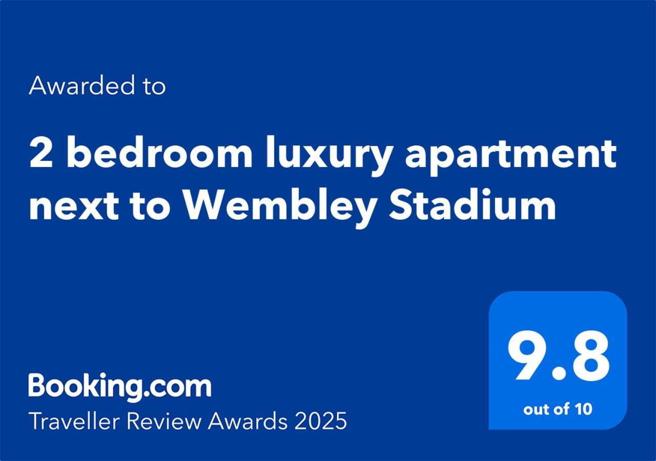 2025 Award Winning - 2 Bedroom Luxury Apartment Next To Wembley Stadium London Exterior foto